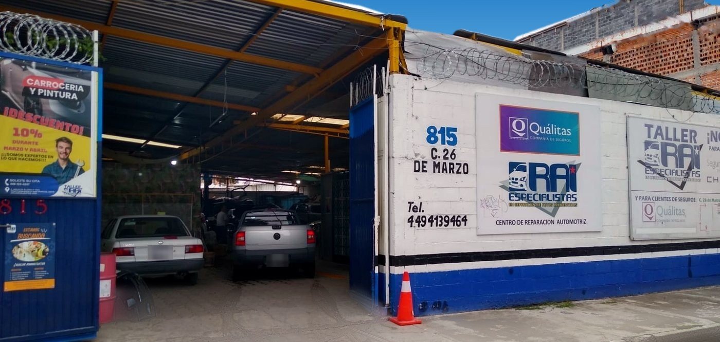 Fachada de la sucursal 26 de Marzo 815